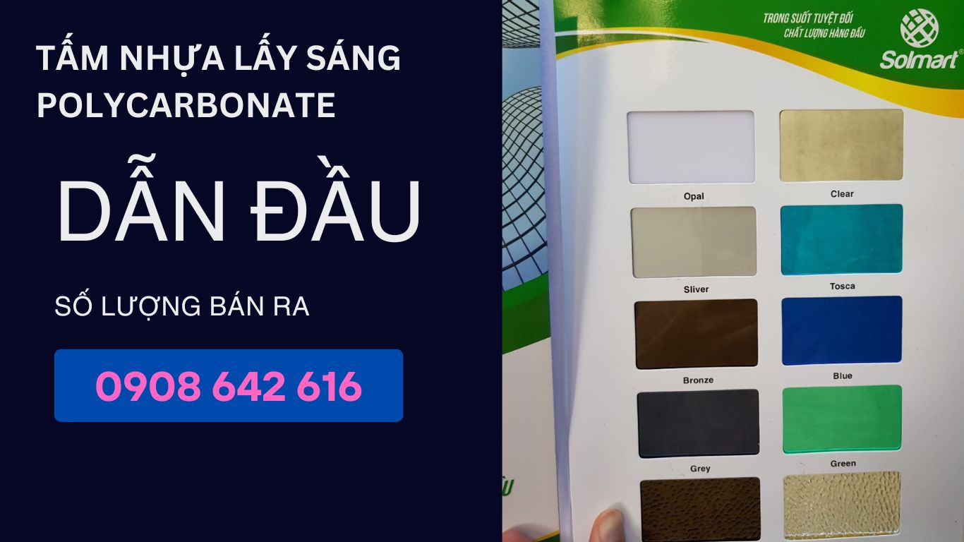 tấm nhựa poly lợp mái